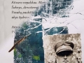 Kotrynos Vertelkaitės koliažai „Partizanų dainos“