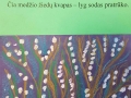 3-4 klasių gimnazistų iliustracijos „Minkštučiukai samanų patalai ištiesti“ pagal Antano Baranausko „Anykščių šilelį“